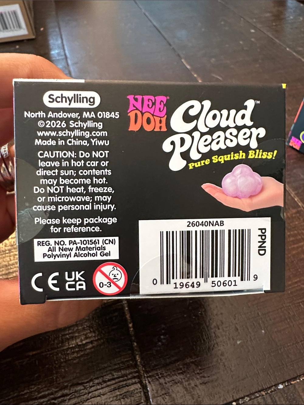 NEW Rare Schylling NeeDoh Cloud Pleaser Stress Toy HTF Collectible - Picture 7 of 7